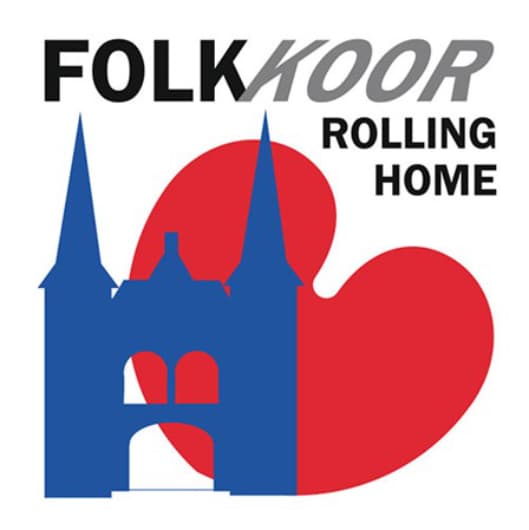 Logo Folkkoor Rolling home