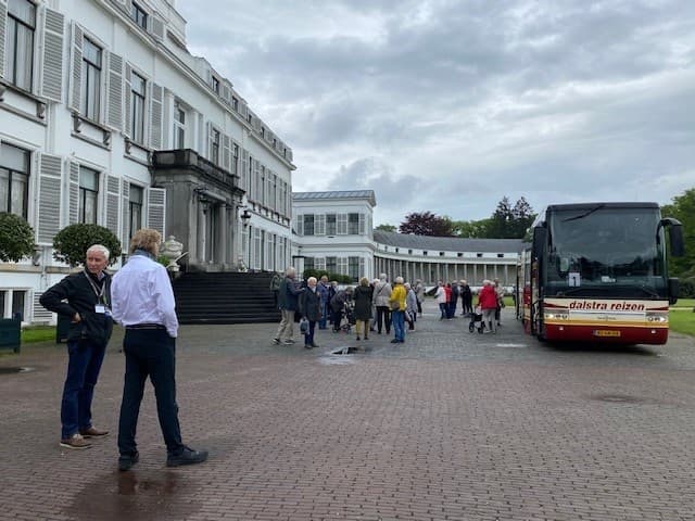 Vertrek voor de terugreis